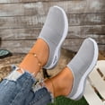 thumbnail image 3 of Rokment Women's Orthopedic Arch Support Clogs Walking Backless Sandals for Plantar Fasciitis Comfortable Breathable Mesh Tennis Non Slip Nursing Work Shoes Grey Size 8, 3 of 7