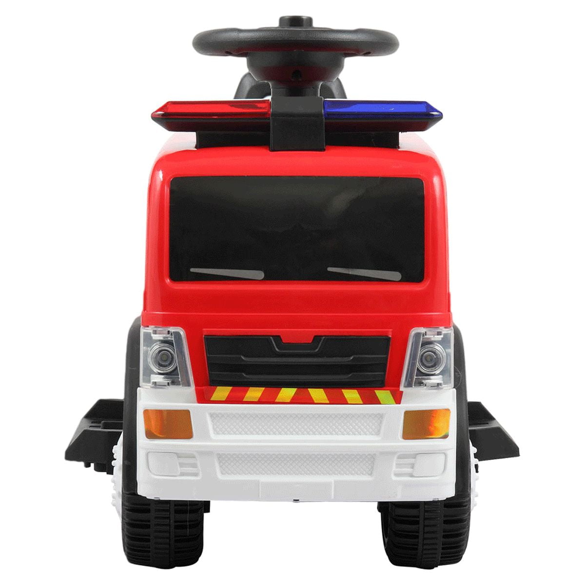 Kepooman Electric Car Toy for Kids, Ride-on Fire Truck, Leather Seat, Mp3 Music, Red Kepooman Electric Car Toy for Kids, Ride-on Fire Truck, Leather Seat, Mp3 Music, Red