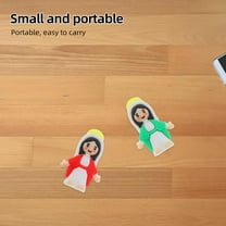 Masteelf 25 Pcs Little Virgin Mary Figures Tiny Mini Virgin Mary Statues Religious Christs Decor For Sunday Easter Eggs Stuffers Baptism Presents