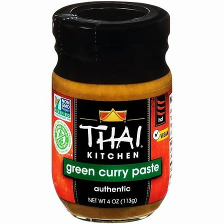 1x Thai Kitchen Gluten Free Green Curry Paste, 4 oz