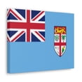 thumbnail image 2 of Fiji Country Flag Canvas Vibrant Wall Art Unframed Home Decor, 2 of 13