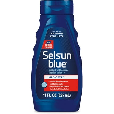 Selsun Blue Medicated Shampoo 11 ounce