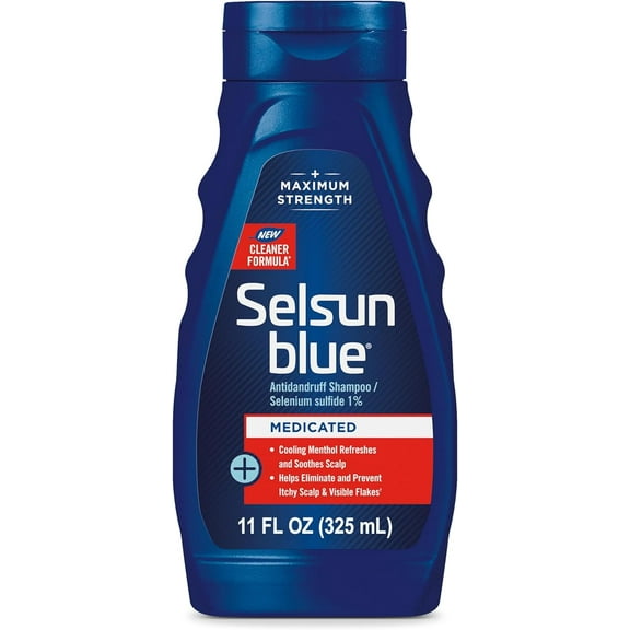 Selsun Blue Medicated Shampoo 11 ounce