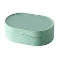 thumbnail image 1 of LSLJS Travel Soap Box with Lid Mini Portable Soap Box Creatives Silicones Sealed Storage Box, 1 of 1