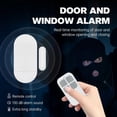 thumbnail image 3 of Door and Window Alarm, 130 dB Wireless Door and Window Detectors with Remote Control and Batteries, 3 of 4