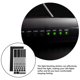 thumbnail image 3 of IDEANATEGRATE Pegatinas De Sombreado Autoadhesivas Negras Para Bloquear Luz LED En Routers Y TV, 3 of 6