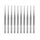 thumbnail image 1 of Juego de 10 Uds. De pinzas para alimentos de acero inoxidable, pinzas multifuncionales largas y rectas de 18cm, 1 of 13
