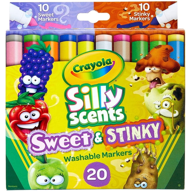 Marcadores Perfumados Dulces y Apestoso Crayola Crayola