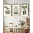 thumbnail image 3 of Drsoum Bohemia Art Modern Prints 16x24in3pcs Natural Framed Bohemain Printing Abstract with Leaf & Sun Lines Decor, 3 of 6