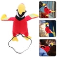 thumbnail image 2 of Lanzador loro en el hombro Adorable dibujos animados rellenos parrot para niños Pirata Accesorio de disfraces Juguete, 2 of 7