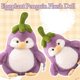 thumbnail image 5 of Purple Penguin Plush Toy Eggplant-Shaped Penguin Plush Stuffed Animal Toys, 5 of 5