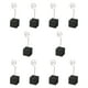thumbnail image 3 of 10x Porta tarjetas de lugar Porta tarjetas Estante Decoración Mesa multiusos Clip de imagen para Negro, 3 of 7