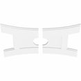 thumbnail image 3 of 36"W x 24"H x 5"ID x 7 3/4"C x 1"P Haven Architectural Grade PVC Contemporary Ceiling Medallion, Two Piece, 3 of 7