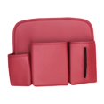thumbnail image 2 of Organizador trasero de coche, organizador para asiento trasero de coche, bolsa para camión, bolsillo ajustable, resistente al desgaste, organizador rojo, 2 of 8