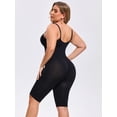 thumbnail image 2 of DARING DIVA Women's Sleeveless Shapewear Bodysuits Tummy Control Bodyshaper XL Black, 2 of 5