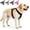 Black, variant on No Pull Dog Harness with Handle Walking Training Vest, | 2026 New Front Clip Dog Harness, Reflective Pet Vest Tactical Harness for Large Medium Small Dogs Walking Training