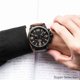 thumbnail image 4 of Reloj Cronógrafo De Hombre Con Correa De Cuero - Estilo Vintage Para Negocios Y Casual, Caja De 45mm, Manecillas Luminosas Y Fecha, Resistente Al Agua Para Uso Diario (No Para Natación), 4 of 16