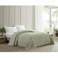 thumbnail image 2 of Beatrice Home Fashons Channel Chenille Bedspread Full Sage, 2 of 3