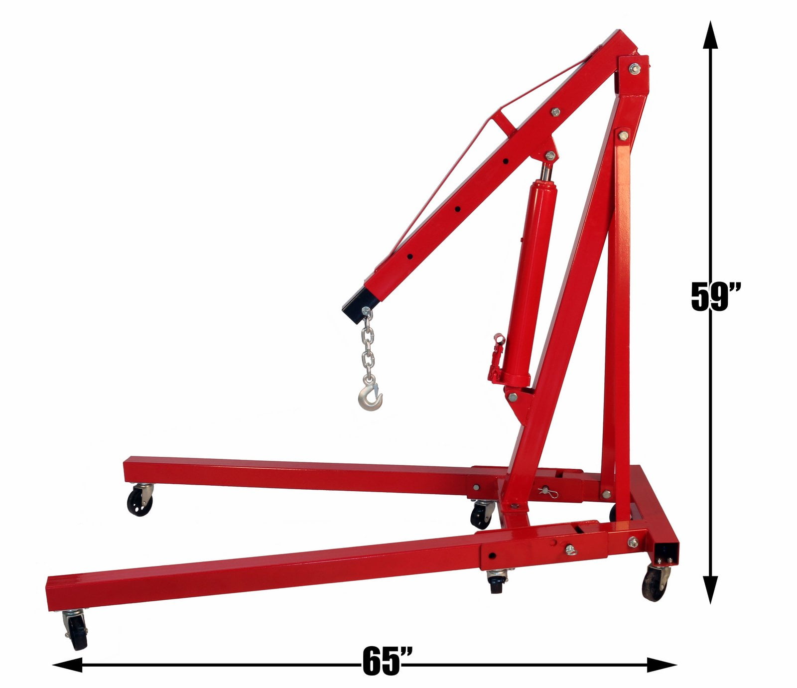 2 TON FOLDING CHERRY PICKER HD 1 TON ENGINE HOIST CRANE