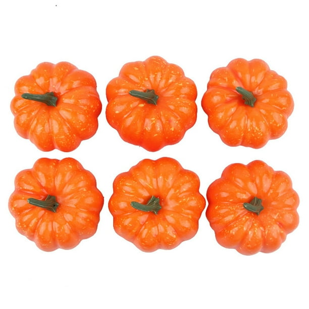 "Artificial Assorted Pumpkins, Mini Fake Pumpkins Artificial Vegetables