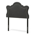 thumbnail image 3 of Baxton Studio Avery Modern and Contemporary Dark Grey Fabric Full Size Headboard, 3 of 3