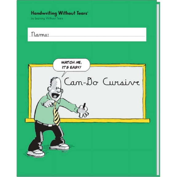 Handwriting Without Tears : Can-Do Cursive 5th Grade Cursive Handwriting Workbook (96 Pages)