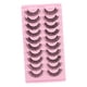 thumbnail image 1 of 10 pares de pestañas rusas  pestañas accesorios efecto esponjoso Pares F-10 jinwen  Kits de pestañas postizas, 1 of 8