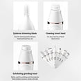 thumbnail image 4 of Cordless Rechargeable Facial Hair Remover for Women 7-in-1 Shaver Kit Multi-Purpose Trimmer, 4 of 5