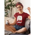 thumbnail image 2 of Santa's Foodtruck Collection B T-Shirt Women -Victoria Borges Designs, Female 5X-Large, 2 of 4