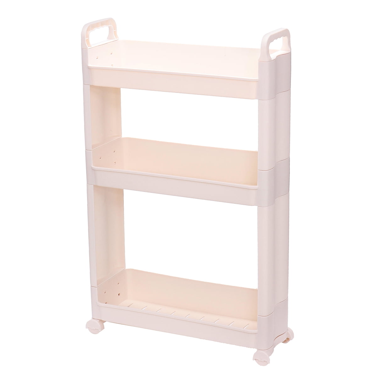 2/3/4 Tier Slim Trolley Storage Holder Slide Out Kitchen Bathroom Shelf Rack UK