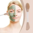 thumbnail image 3 of Silicone Face Mask Brush, Facial Mask Mixing Stick, Double Head Mud Mask Applicator Brush, Soft Rubber Head, Easy to Clean, Multifunctional Beauty Tool for Cream Gel Masks, Durable and Gentle on Skin, 3 of 4