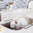thumbnail image 6 of Better Houseware 1484.8 Stainless Steel Over-the-Sink Dish Drainer, 6 of 7