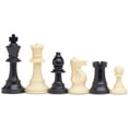 thumbnail image 3 of Complete Tournament Chess Set - Plastic Pieces - Roll-up Board - Canvas Bag, 3 of 5