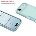 thumbnail image 3 of For iphone 17 Air Case, Ebizware Heavy Duty Rugged Shockproof Phone Case [Military Grade Drop Tested] Dual Layer Full Body Protective Bumper for Apple iphone 17 Air Cover - Mint Green, 3 of 8