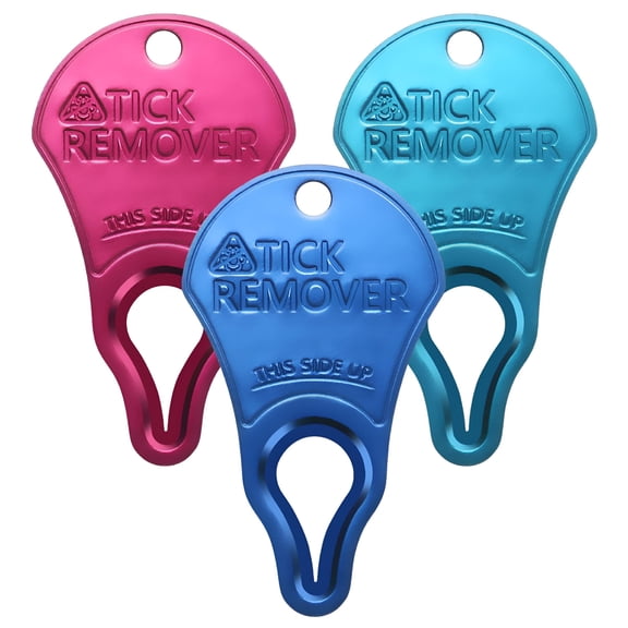 FACEGA 3 Pack Tick Remover Tool Portable,Tick Removal for Dogs and Humans,Safe and Reliable,Pain-Free,Essential Tools for Outdoor Activities
