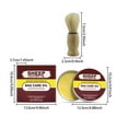 thumbnail image 3 of Bálsamo para el cuidado de la madera de cuero | El aceite natural de oveja nure, restaura y protege muebles, bolsas, zapatos y chaquetas | Anti-grietas, eliminación de manchas • Crema de 100 ml +, 3 of 9