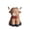 A, variant on HOARBOEG Highlands Yak Resin Calf Figurine Candlestick, Cute Farm Animal Statue Ornament for Living Room Coffee Table Office Desktop Decor
