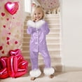 thumbnail image 2 of LUOGENLI Outfits Baby Girl Rompers 3-6 Months Pack Children Fashion Cute Print Casual Comfort Pajamas Set Long Sleeve Shirt Trousers Two Sets Girls Rompers Size 14-16 10-11 Years, 2 of 6