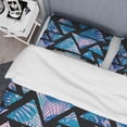 thumbnail image 4 of Designart 'Retro Floral Pattern XIV' Mid-Century Modern Duvet Cover Set, 4 of 4