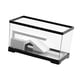 thumbnail image 4 of Acuario de tanque para tortugas, terrario para tortugas, tortuga trepadora, escondite con drenaje inferior negro, 4 of 9