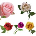 thumbnail image 2 of Artificial Rose Flower Decorative Realistic Blossom Rose Fake Rose Silk Rose, 2 of 8