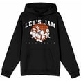thumbnail image 4 of Space Jam 2 A New Legacy Bugs Bunny Mens Black Hoodie-XL, 4 of 7