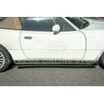 thumbnail image 6 of Replacement For 1990-1997 Mazda Miata MX-5 NA | EOS JDM FEED FD Style ABS Plastic PRIMER BLACK Side Skirt Rocker Panels Extension, 6 of 12
