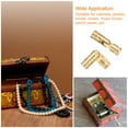 thumbnail image 6 of Uxcell 16pack Invisible Brass Barrel Hinge, 17/19/25/30x5mm Folding Support Cylindrical Hidden Barrel Hinges, 6 of 7
