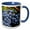 Blue/White, variant on 3drose, Argentina, Mendoza. Vineyard Grapes - Us24 Bja0033 - Jaynes Gallery, 11oz Mug