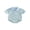 Blue, variant on BemeyourBBs Newborn Baby Boy Summer Clothes Striped Bubble Romper Infant Boy Contrast Color Short Sleeve Turn Down Collar Button Up Shirt Bodysuit Jumpsuit