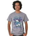 thumbnail image 4 of The Smurfs Kanji Respect the Hustle Unisex Plus Size Graphic Tee Brisco Brands 2X, 4 of 5