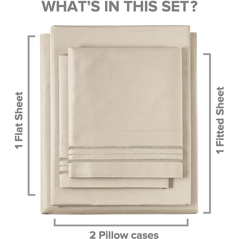 CGK Linens 400 Thread Count Extra Deep Pocket Queen Sheet Set photo 3