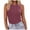 Red, variant on HBYJLZYG Tank Tops For Women, Summer Solid Color Round Neck Pocket Sleeveless Casual Tee Tops Tank Tunic Flowy Basic Shirts
