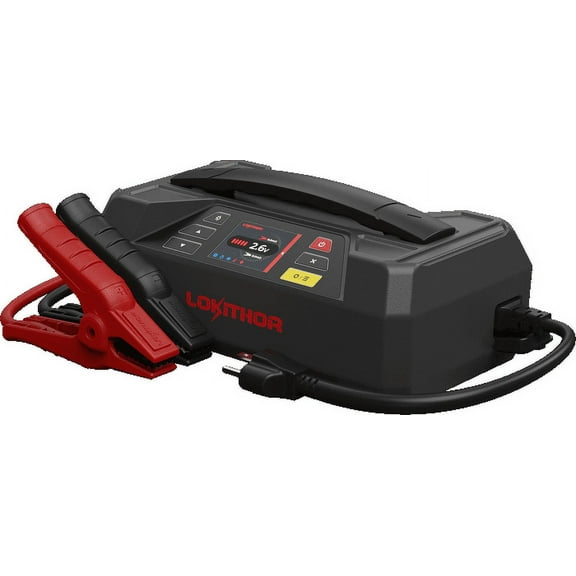 LOKITHOR JTC4250 LiFePO4 Jump Starter Battery Tester and Charger 4250Amp ALL-IN-ONE